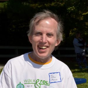 John's bio photo about disabilty advocation