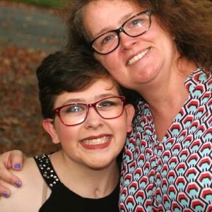Amelia and her mom