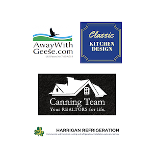 away with geese logo Classic design kitchen logo Canning Team logo