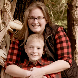 Sherri Davis and Jackson Elsea